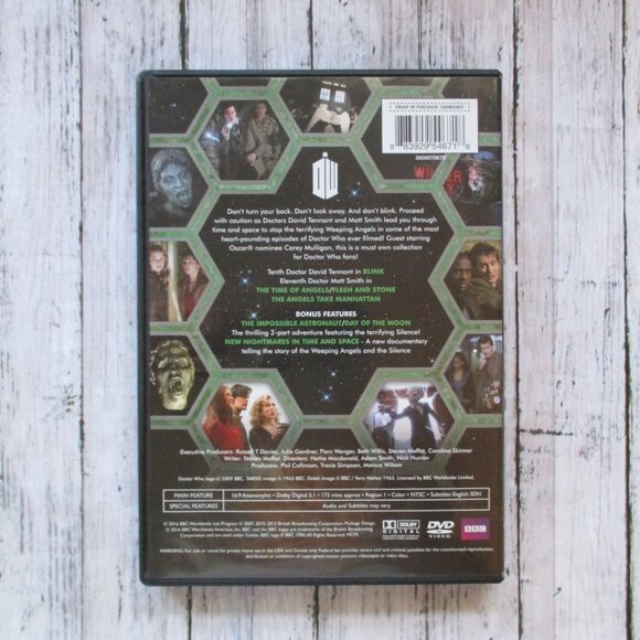 Doctor Who: The Weeping Angels 2 DVD Set Matt Smith David Tennant - Picture 2 of 5